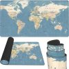 World Map egér/billentyűzet pad 40 x 90 x 2 mm RC-K-1074 kék