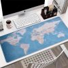 World Map egér/billentyűzet pad 40 x 90 x 2 mm RC-K-1074 kék