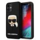 Iphone 12 Mini Karl Lagerfeld fekete telefontok