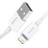 Baseus Superior USB / Lightning adat és töltőkábel, 2,4A, 1,5m