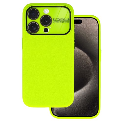 iPhone 15 Tel Protect Lichi Soft lime telefontok