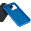 iPhone 15 Silicone Lite Case kék telefontok