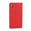 Huawei P8 Lite Kabura Telone Smart piros mágneses könyvtok