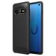 Huawei P40 Lite Back Case Carbon fekete telefontok