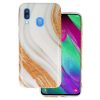 Samsung Galaxy A40 Vennus Marble Silikone márvány mintás telefontok