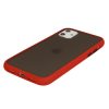 Samsung S21 Vennus Color Button Bumper piros telefontok