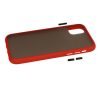 Samsung S21 Vennus Color Button Bumper piros telefontok