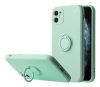 iPhone 13 Pro Vennus Silicon Ring menta gyűrűs szilikon tok