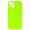 iPhone 12 Camshield Soft lime színű telefontok