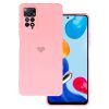 Xiaomi Redmi Note 11 Vennus Silikone Heart rózsaszín telefontok