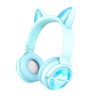Borofone BO15 Cat Ear vezeték nélküli kék/sárga fejhallgató